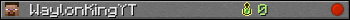 WaylonKingYT userbar 350x20