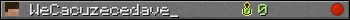 WeCacuzecedave_ userbar 350x20