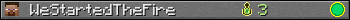 WeStartedTheFire userbar 350x20