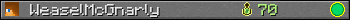 WeaselMcGnarly userbar 350x20