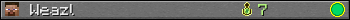 Weazl userbar 350x20