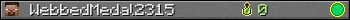 Юзербар 350x20 для WebbedMedal2315