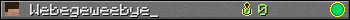 Webegeweebye_ userbar 350x20