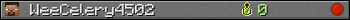 WeeCelery4502 userbar 350x20