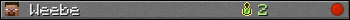 Weebe userbar 350x20