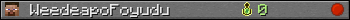 WeedeapoFoyudu userbar 350x20