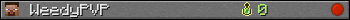 WeedyPVP userbar 350x20