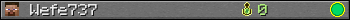 Wefe737 userbar 350x20