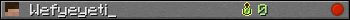 Wefyeyeti_ userbar 350x20