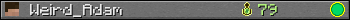 Weird_Adam userbar 350x20