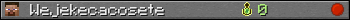 Wejekecacosete userbar 350x20