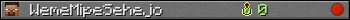 WemeMipeSehejo userbar 350x20