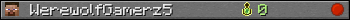 WerewolfGamerz5 userbar 350x20