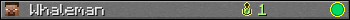 Whaleman userbar 350x20