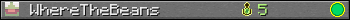 WhereTheBeans userbar 350x20