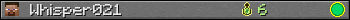 Whisper021 userbar 350x20