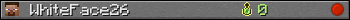 WhiteFace26 userbar 350x20