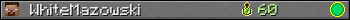 WhiteMazowski userbar 350x20