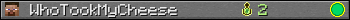 WhoTookMyCheese userbar 350x20