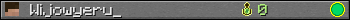Wijowyeru_ userbar 350x20