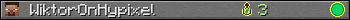 WiktorOnHypixel userbar 350x20