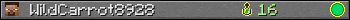 WildCarrot8928 userbar 350x20