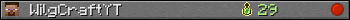 WilgCraftYT userbar 350x20