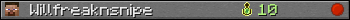 Willfreaknsnipe userbar 350x20