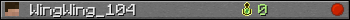 Benutzerleisten 350x20 für WingWing_104