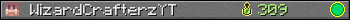 WizardCrafterzYT userbar 350x20