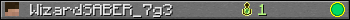 WizardSABER_7g3 userbar 350x20