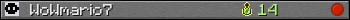 WoWmario7 userbar 350x20