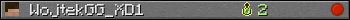 WojtekGG_XD1 userbar 350x20