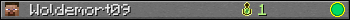 Woldemort09 userbar 350x20