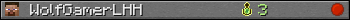 WolfGamerLHH userbar 350x20