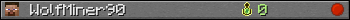 Юзербар 350x20 для WolfMiner90