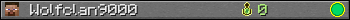 Wolfclan9000 userbar 350x20