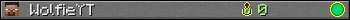 WolfieYT userbar 350x20