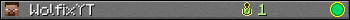 WolfixYT userbar 350x20