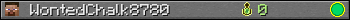 WontedChalk8780 userbar 350x20