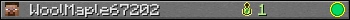 Юзербар 350x20 для WoolMaple67202