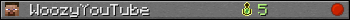 WoozyYouTube userbar 350x20