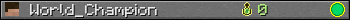 World_Champion userbar 350x20