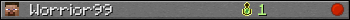 Worrior99 userbar 350x20