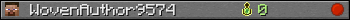 WovenAuthor9574 userbar 350x20