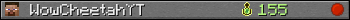 WowCheetahYT userbar 350x20