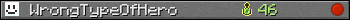 WrongTypeOfHero userbar 350x20