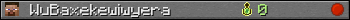 WuBaxekewiwyera userbar 350x20