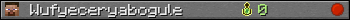 Wufyeceryabogule userbar 350x20