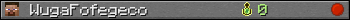 Юзербар 350x20 для WugaFofegeco